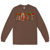 Chestnut madre lady of guadelupe Long Sleeve Tee - BarkalooDesign