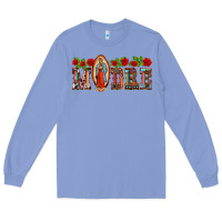 Colony Blue madre lady of guadelupe Long Sleeve Tee - BarkalooDesign