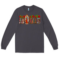 Smoke madre lady of guadelupe Long Sleeve Tee - BarkalooDesign