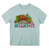 Arona yeehaws and hellnaws Heavy Core Tee - texasbilliewilder