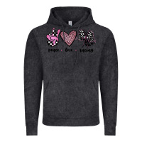 Vintage Black peace love racing Vintage Hoodie - JahusDesignShop