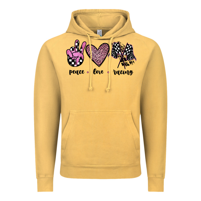 Peace Love Racing Vintage Hoodie by JahusDesignShop | Teevron
