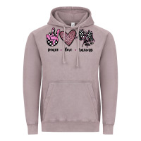 Vintage Zinc peace love racing Vintage Hoodie - JahusDesignShop