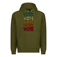 Army Green VOTE Premium Hoodie - Bettercallsaul