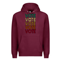 Burgundy VOTE Premium Hoodie - Bettercallsaul