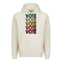 Oatmeal Heather VOTE Premium Hoodie - Bettercallsaul