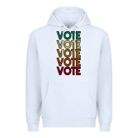White VOTE Premium Hoodie - Bettercallsaul