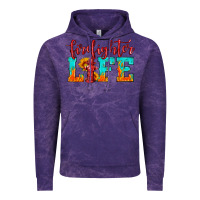 Cloud Purple firefighter life Vintage Hoodie - HRA Design Shop