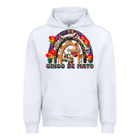 White cinco de mayo rainbow Urban Hoodie - CowGirlArtShop