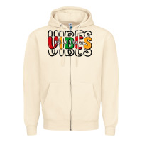 Sandshell black history vibes Zipper Hoodie - MaliasSmallBusiness