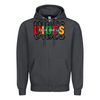 Smoke black history vibes Zipper Hoodie - MaliasSmallBusiness
