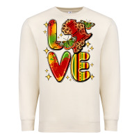 Sandshell love juneteenth Premium Sweatshirt - LillyAllenDesigns