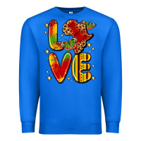 True Royal love juneteenth Premium Sweatshirt - LillyAllenDesigns