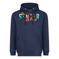 Navy senior 2023 Heavyweight Hoodie - BundleAndBundleShop