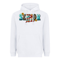 White senior 2023 Heavyweight Hoodie - BundleAndBundleShop