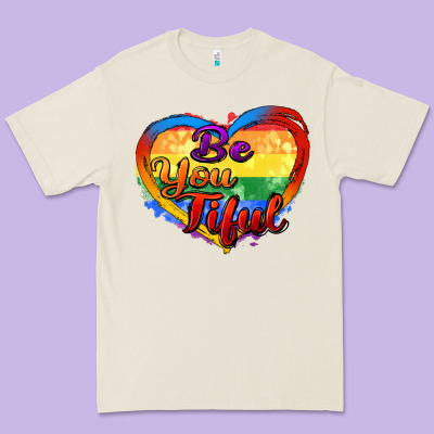 Be You Tiful Premium Tee Designed By Zillion Design Studio