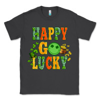 Smoke happy go lucky  with coin and shamrock Classic Tee - Artiststas