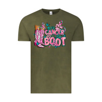 Vintage Olive give the cancer boot Vintage Tee - AdoDesignShop