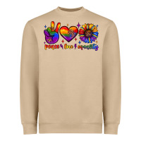 Peace Love Equality Heavyweight Sweatshirt | Teevron