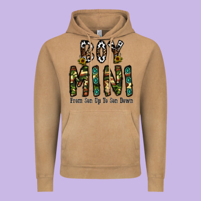 Boy Mini From Son Up To Son Down Vintage Hoodie Designed By Cowhidedigitalart