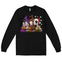 Black hallothanksmas heifers Long Sleeve Tee - Jasminsmagicworld
