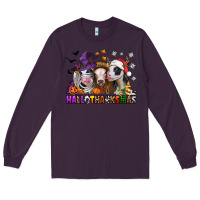 Plum hallothanksmas heifers Long Sleeve Tee - Jasminsmagicworld