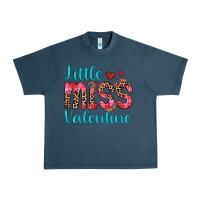 Midnight Navy little miss valentine Urban Heavy Tee - JahusDesignShop