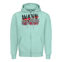 Seafoam break boards not hearts Zipper Hoodie - MaliasSmallBusiness