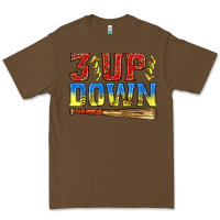 Cacao 3 up 3 down softball Premium Tee - texasbilliewilder