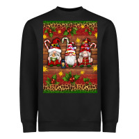 Black christmas gnomes Heavyweight Sweatshirt - Artiststas