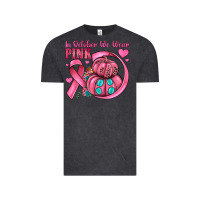 Vintage Black in october we wear pink Vintage Tee - JahusDesignShop