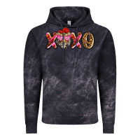 Cloud Black xoxo tiger olivia Vintage Hoodie - OliviaCreatesArt