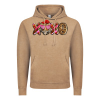 Vintage Coffee xoxo tiger olivia Vintage Hoodie - OliviaCreatesArt