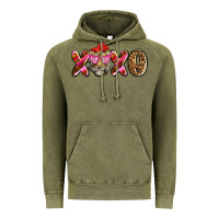 Vintage Olive xoxo tiger olivia Vintage Hoodie - OliviaCreatesArt