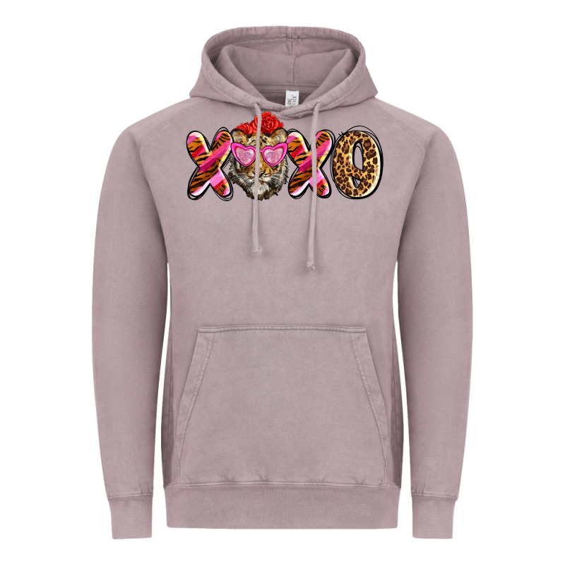 Xoxo Tiger Olivia Vintage Hoodie by OliviaCreatesArt | Teevron