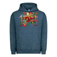 Pigment Midnight Navy cinco de mayo lpn Urban Hoodie - CowGirlArtShop