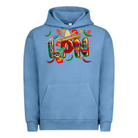 Pigment Pebble Blue cinco de mayo lpn Urban Hoodie - CowGirlArtShop