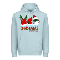 Blue Mist Christmas Spirits Baseball Premium Hoodie - Bettercallsaul