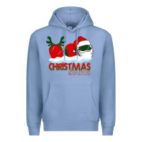 Colony Blue Christmas Spirits Baseball Premium Hoodie - Bettercallsaul