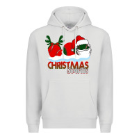 Dove Grey Christmas Spirits Baseball Premium Hoodie - Bettercallsaul