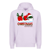Lilac Christmas Spirits Baseball Premium Hoodie - Bettercallsaul