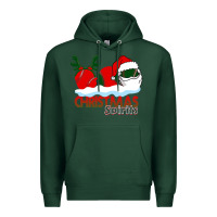 Sports Green Christmas Spirits Baseball Premium Hoodie - Bettercallsaul