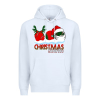 White Christmas Spirits Baseball Premium Hoodie - Bettercallsaul