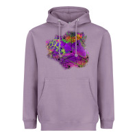 Lavender halloween spider web for patches Heavyweight Hoodie - BundleAndBundleShop