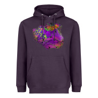 Plum halloween spider web for patches Heavyweight Hoodie - BundleAndBundleShop