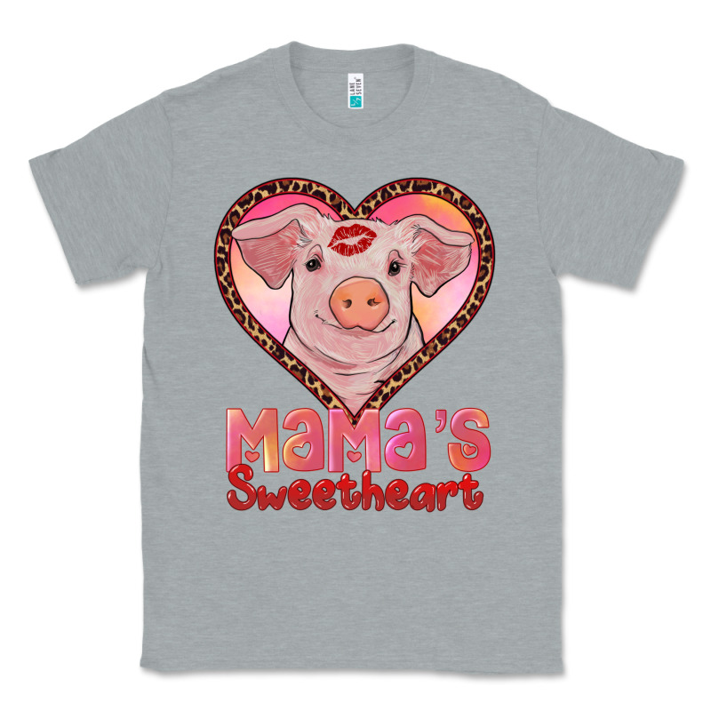 Mama's Sweetheart Baby Pig Classic Tee by AdoDesignShop | Teevron