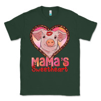 Sports Green mama's sweetheart baby pig Classic Tee - AdoDesignShop