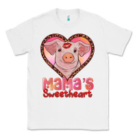 White mama's sweetheart baby pig Classic Tee - AdoDesignShop