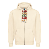 Sandshell black history Zipper Hoodie - MaliasSmallBusiness