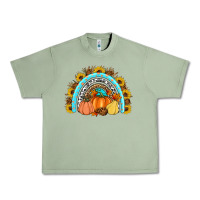 Oil Green Fall rainbow Urban Heavy Tee - Artiststas